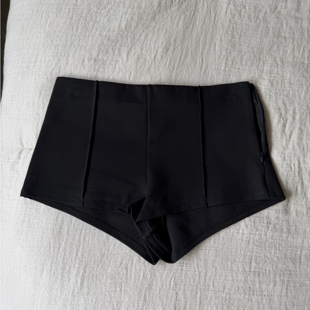 Classic Black Women's Micro Shorts